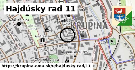 Hajdúsky rad 11, Krupina