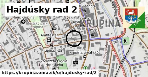 Hajdúsky rad 2, Krupina