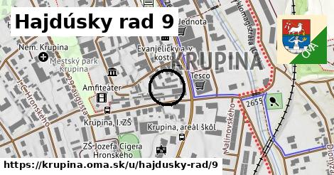 Hajdúsky rad 9, Krupina