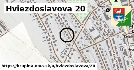 Hviezdoslavova 20, Krupina