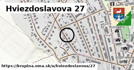 Hviezdoslavova 27, Krupina