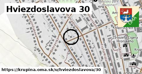Hviezdoslavova 30, Krupina