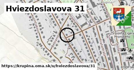 Hviezdoslavova 31, Krupina