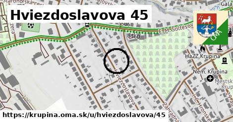 Hviezdoslavova 45, Krupina