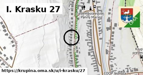 I. Krasku 27, Krupina
