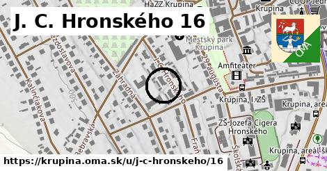 J. C. Hronského 16, Krupina