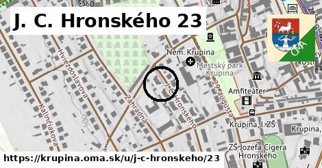 J. C. Hronského 23, Krupina