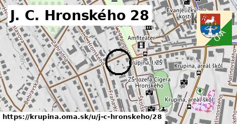 J. C. Hronského 28, Krupina