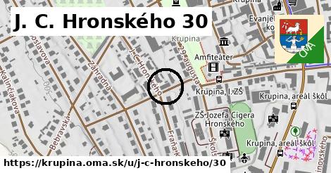 J. C. Hronského 30, Krupina