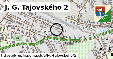 J. G. Tajovského 2, Krupina