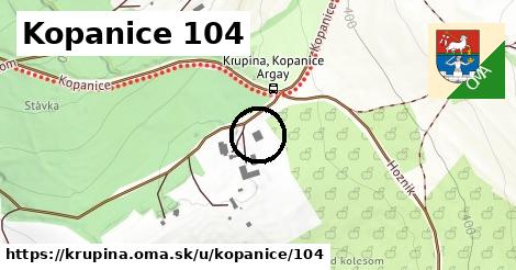 Kopanice 104, Krupina