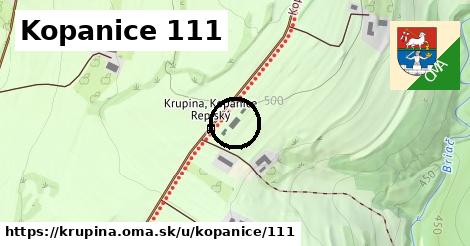 Kopanice 111, Krupina