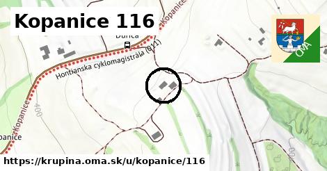 Kopanice 116, Krupina