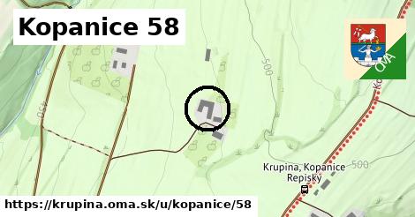 Kopanice 58, Krupina