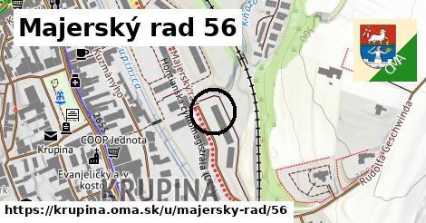 Majerský rad 56, Krupina