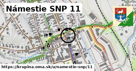 Námestie SNP 11, Krupina