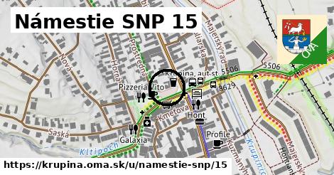 Námestie SNP 15, Krupina