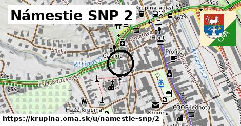 Námestie SNP 2, Krupina