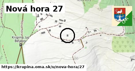 Nová hora 27, Krupina