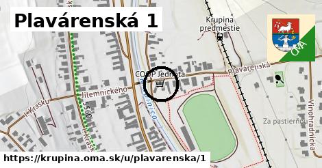 Plavárenská 1, Krupina