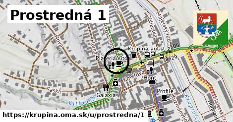Prostredná 1, Krupina