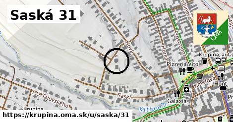 Saská 31, Krupina