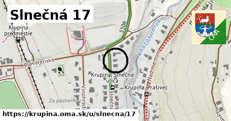 Slnečná 17, Krupina