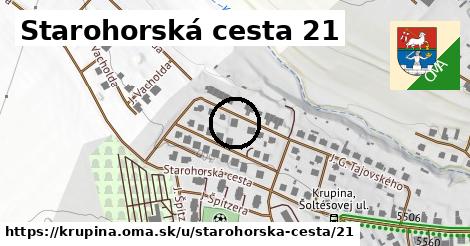 Starohorská cesta 21, Krupina