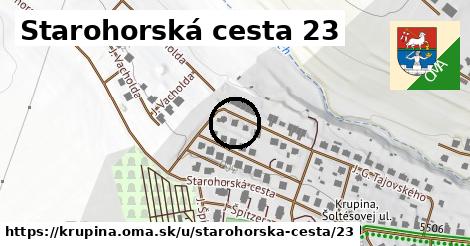 Starohorská cesta 23, Krupina