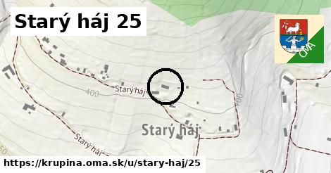 Starý háj 25, Krupina