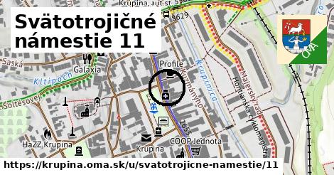 Svätotrojičné námestie 11, Krupina