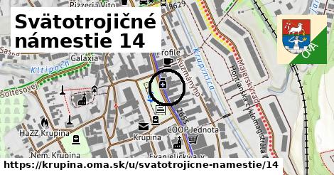 Svätotrojičné námestie 14, Krupina