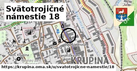 Svätotrojičné námestie 18, Krupina