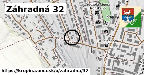 Záhradná 32, Krupina