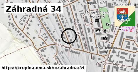 Záhradná 34, Krupina