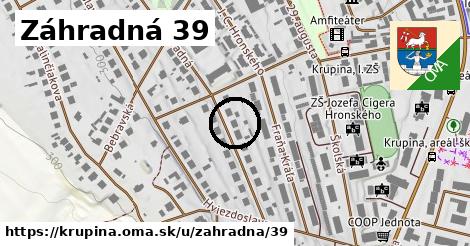 Záhradná 39, Krupina