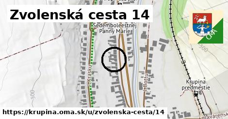 Zvolenská cesta 14, Krupina