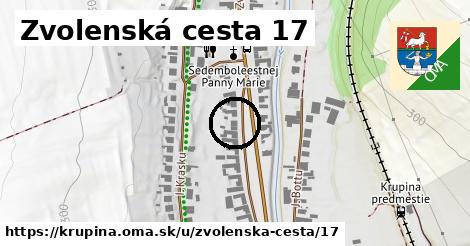 Zvolenská cesta 17, Krupina