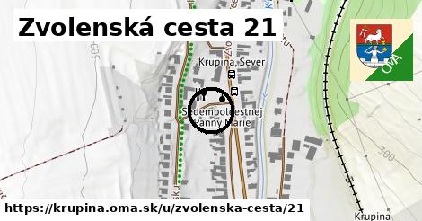 Zvolenská cesta 21, Krupina