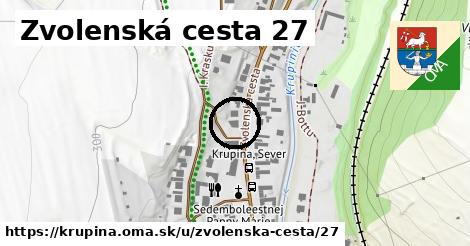 Zvolenská cesta 27, Krupina