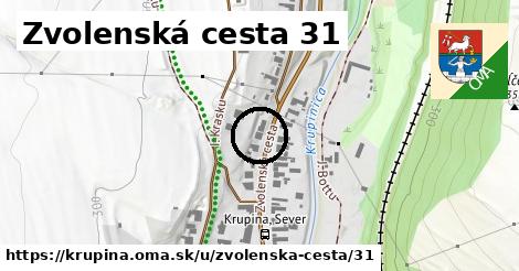 Zvolenská cesta 31, Krupina