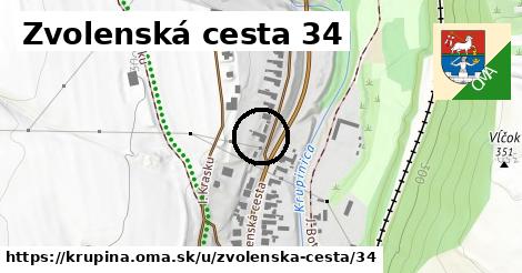 Zvolenská cesta 34, Krupina