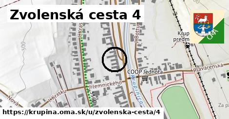 Zvolenská cesta 4, Krupina