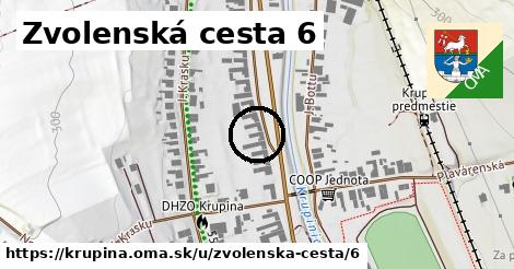 Zvolenská cesta 6, Krupina