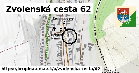 Zvolenská cesta 62, Krupina