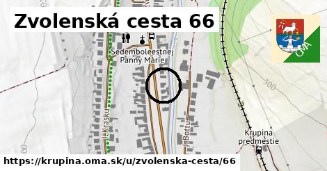 Zvolenská cesta 66, Krupina