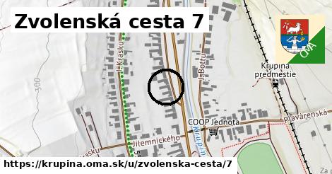 Zvolenská cesta 7, Krupina