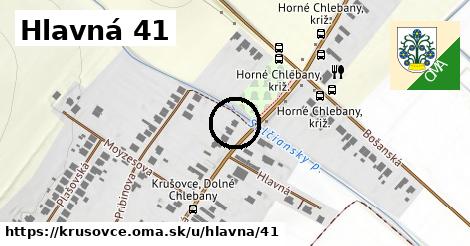 Hlavná 41, Krušovce