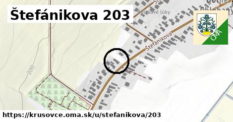 Štefánikova 203, Krušovce