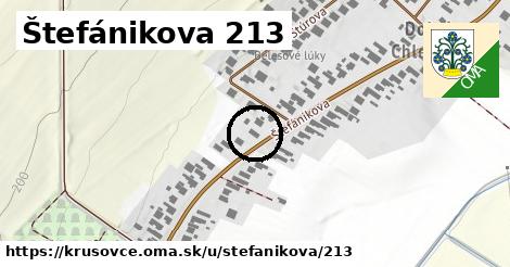 Štefánikova 213, Krušovce